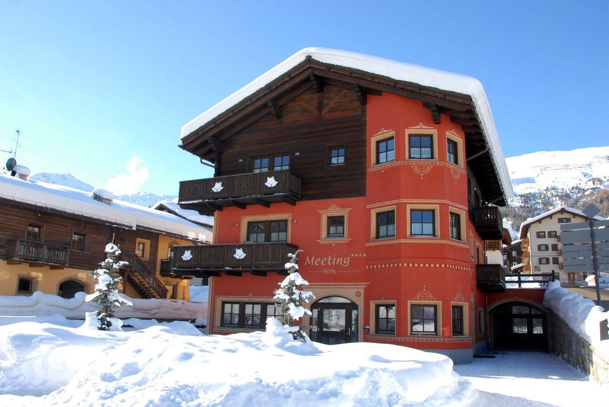 Hotel Meeting Livigno Exterior foto