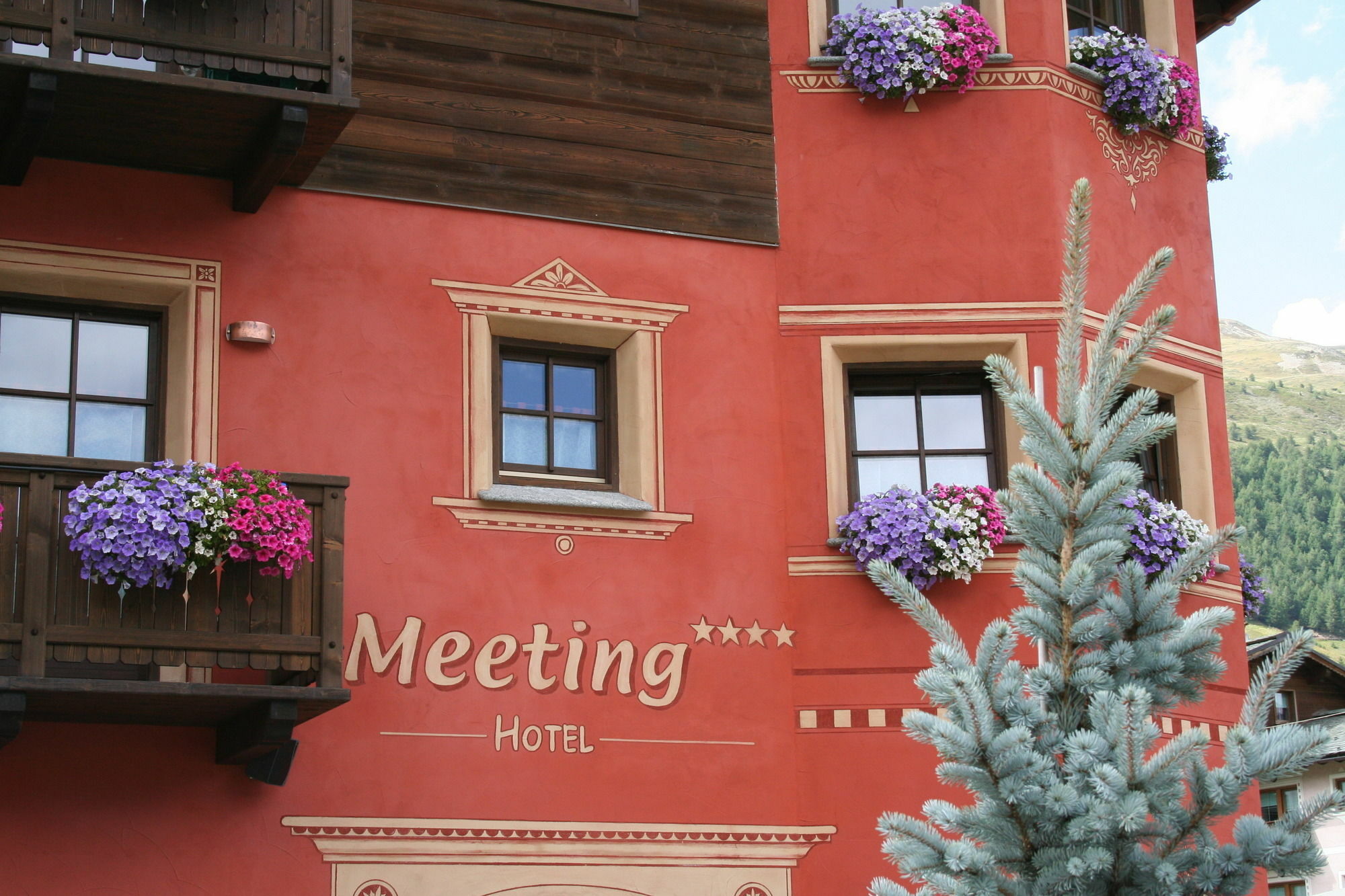 Hotel Meeting Livigno Exterior foto